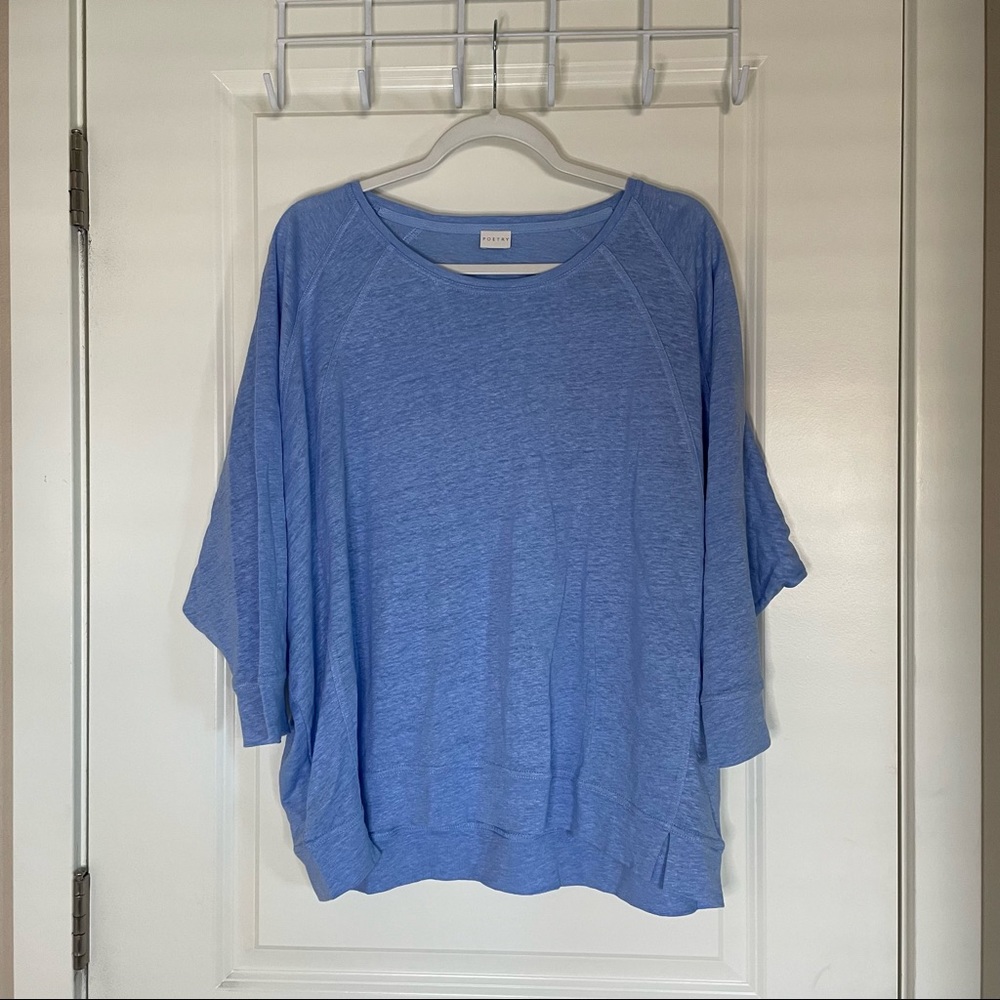 Poetry blue long sleeve